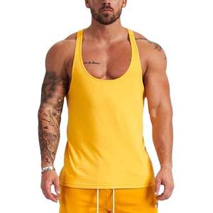 Camisetas sin Mangas para Hombre, Antiestáticas, de Spandex/Poliéster, con Diseños Personalizados al por Mayor, para Fisicoculturismo, Fitness, Entrenamiento Muscular y Gimnasio - Product Image 2