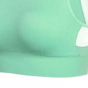 Soutien-gorge de sport pour femme le plus vendu avec votre propre logo, de bonne qualité, simple, à col halter, avec service OEM - Product Image 6