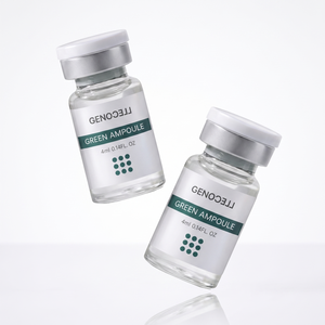 GENOCELL Ampolla Verde 4ml X 5 Zinc PCA Control de Sebo Acné Cuidado de Poros Cóctel Profesional MTS Cuidado de la Piel Coreano para la Nariz - Product Image 4