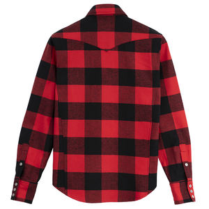 Chemise en flanelle mélangée de coton pour homme, couleur unie, séchage rapide, respirante, anti-boulochage, manches longues, été, prix de gros, vente chaude - Product Image 3