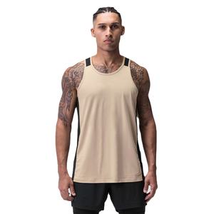 Débardeur pour homme de haute qualité, conçu sur mesure, 100% coton, séchage rapide, respirant, confortable, motif uni, pour la salle de sport, la remise en forme, décontracté - Product Image 4