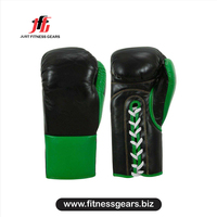 Guantes de Boxeo Profesionales Resistentes de Látex para Hombre y Mujer, 12oz, Cuero PU, Correa de Muñeca Ajustable, Personalizables