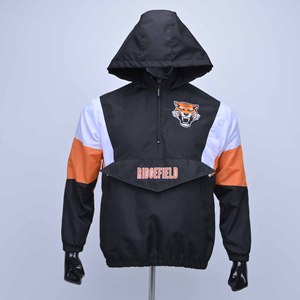 2025 Cool Satin Authentic Top Sale Hooded Winter <b>Pullover</b> Windbreaker <b>Jackets</b> Vintage Design 90s Unisex Lightweight Half-Zip 49e - Product Image 1