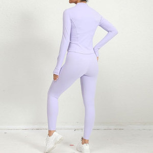 Ensemble de vêtements de yoga pour femmes, séchage rapide, haute élasticité, vêtements de sport, vêtements de fitness pour la salle de sport - Product Image 6