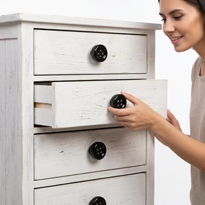 Ba Modern Black Bone Horn Brass Wood Cabinet Knobs for Kitchen Furniture Handle Knob Durable Design Multi-Function Eco-Friendly - Product Image 3