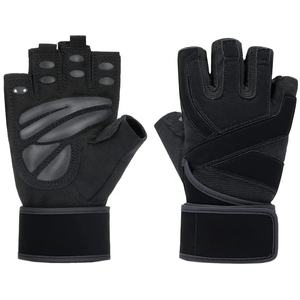 Vente en gros Parana PS-GG-009 de sport Logo personnalisable en cuir de vachette néoprène unisexe confortable gants de gymnastique pour l'haltérophilie - Product Image 1