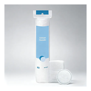 Disques de coton doux de haute qualité, tampons absorbants pour le visage, fourniture d'usine - Product Image 5