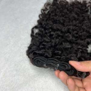 Paquetes rizados birmanos crudos Precio al por mayor, cabello humano de Grado Superior Super doble dibujado de Vietnam - Product Image 1