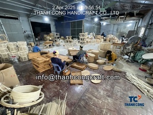 ถาดหวายมุกทรงกลมถาดหวายและถาดหวายหรูหราดีไซน์ตามสั่งและเงื่อนไขการชำระเงินที่ยืดหยุ่น - Product Image 3