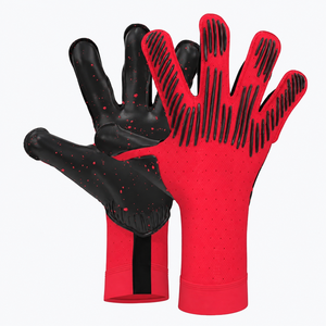 Direct Factory Supplier High Quality Football Goalkeeper Gloves Professional Custom Logo <b>Latex</b> Breathable <b>Men's</b> Pull Adjustable - Product Image 2