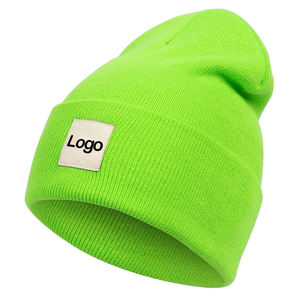 Gorro de Punto Minimalista al por Mayor para Marcas de Boutique Estadounidenses, Etiqueta Personalizada, Suministro Directo de Fábrica - Product Image 2