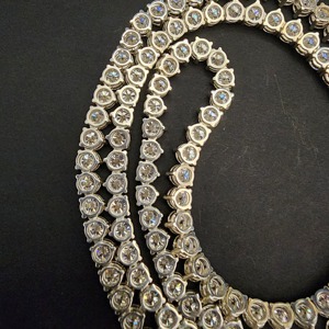 Collar de Eslabones Cubanos de Lujo con Plata de Ley 925 y Baño de Oro Rosa, Joyería Hip Hop Unisex, Regalo para Todos los Amantes - Product Image 5