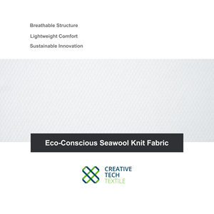 SWL-TK0185 Lana de mar 100% reciclada PET, lana de mar ecológica, elaborada a partir de conchas de ostra recicladas - Product Image 5