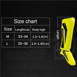 Protège-tibias et protège-pieds Twins de qualité supérieure en cuir véritable pour Muay Thai - Product Image 6