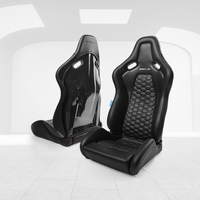 Siège de jeu robuste Ace FRP PU inclinable, chaise de bureau et d'ordinateur confortable, ergonomique, style course, pour gamer et cadre