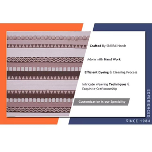 Juegos de alfombras bordadas hechas a mano de material de yute de fabricante superior o de la más alta calidad disponibles al precio más bajo - Product Image 6