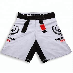 Pantalones Cortos Deportivos de Poliéster/Algodón Elásticos, Transpirables y de Secado Rápido, con Logotipo Personalizado, Ligeros y Duraderos para Boxeo - Product Image 4