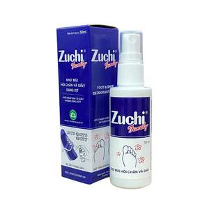Desodorante en Aerosol Herbal Fresco ZUCHI, Control de Olor Antibacteriano Natural para Zapatos y Pies, Frescura Duradera, Cuidado Diario, Suave - Product Image 5