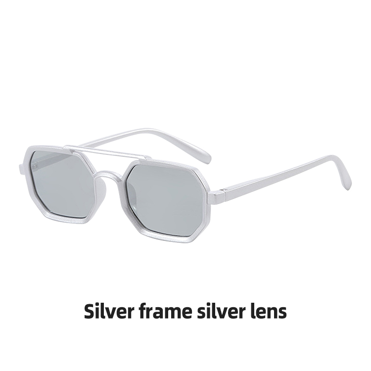 Silver frame silver lens