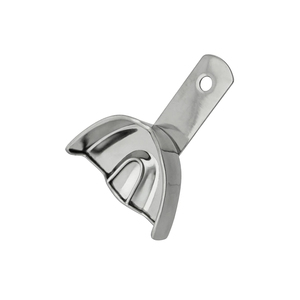 Bandejas de Impresión Dental Perforadas de Acero Inoxidable Manuales Profesionales de Alta Calidad, Certificadas CE, para Arcada Superior e Inferior, Tamaño Grande, las Más Vendidas - Product Image 2