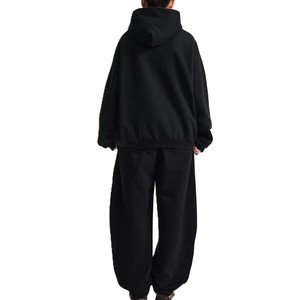 Conjunto de Sudadera con Capucha de Alta Calidad, Venta al Por Mayor de Fábrica OEM, 400 Gsm, Chándal Informal, Bordado Personalizado o Chándal Estampado, Conjunto Unisex - Product Image 2