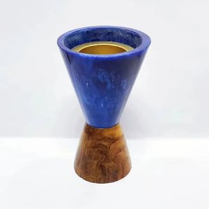 Modern <b>Oud</b> Studio Burner - Epoxy Resin Art & Arabic Design <b>Bakhoor</b> Holder for Home Scent - Product Image 1