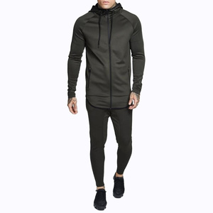 Conjunto Deportivo Personalizado para Hombre, Chaqueta con Capucha y Cierre, Pantalones Deportivos, Marca Privada, Venta al Por Mayor, Alta Calidad, MOQ Bajo - Product Image 3