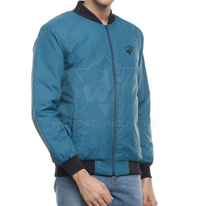 Veste bomber homme élégante et urbaine, légère, zippée, décontractée, style streetwear, respirante, pour tous les jours. - Product Image 4