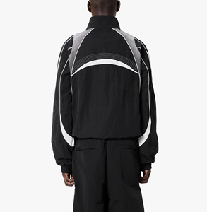 Nuevo Conjunto Deportivo de Dos Piezas con Capucha y Detalles Reflectantes para Invierno, Estilo Urbano, Unisex, Impermeable - Product Image 6