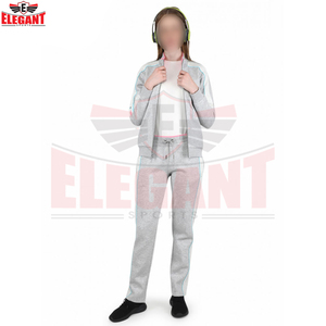Ensemble de survêtements pour femmes, veste zippée et pantalon, design personnalisé, vêtements de sport décontractés, OEM ODM, marque privée, fournisseur en gros - Product Image 3