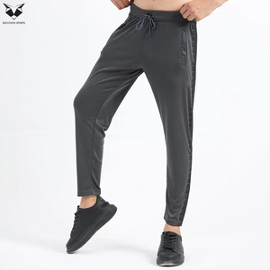 2026 Newest Gray Color Best Soft Touch Fabric Men's Fitness <b>Trousers</b>, Lightweight OEM Service Best Design Gym Wear Pant - Product Image 6