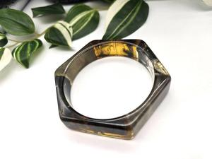 Bracelet en résine artisanal haut de gamme MN Exports, bijou artistique unique, accessoire léger, cadeau pour femme - Product Image 5