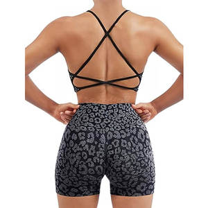 Shorts y Top de Yoga para Mujer, Ajuste Cómodo, Cintura Alta Elástica, Ideales para Gimnasio y Yoga - Product Image 2