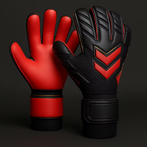 Gants de protection pour les doigts et les paumes des gardiens de but pour les jeunes enfants, respirants, en latex, antidérapants, design à doigts entiers pour l'entraînement au football - Product Image 6