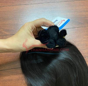 Hot Trending Natural Straight Bulk Hair Extensions Raw Vietnamese Human Hair Unprocessed Virgin Hair No Shedding No <b>Tangle</b> - Product Image 3