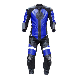 Combinaison de moto en cuir de vachette sur mesure de haute qualité, respirante, imperméable, design unisexe - Product Image 5