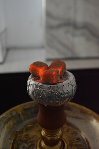 CIGARIKI Cube Coconut Charcoal 2.5cm Extra Premium Hookah Briquette 1kg No Smell Long Lasting - Product Image 4