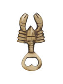 Ouvre-bouteille décoratif en laiton fait main en forme de homard, objet de collection nautique, cadeau pour les passionnés de bar et les collectionneurs - Product Image 4