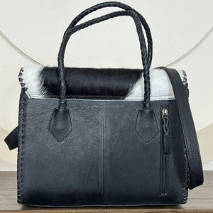 2026 Vintage Handmade Cowhide Leather Tote <b>Bag</b> for Ladies Detachable Strap Twist & Turn Lock Fashionable Women's Shoulder <b>Bags</b> - Product Image 5