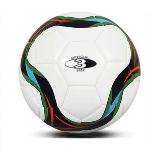 Ballon de football blanc CORE FIELD taille 5, durable, cousu à la main, écologique, léger, pour entraînement et matchs - Product Image 4