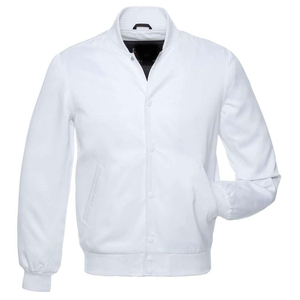 Veste en satin pour homme, dernière tendance, fermeture boutonnée, motif uni, logo personnalisé imprimé, écologique, anti-plis. - Product Image 1