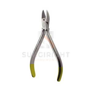 Distal End Cutter Long Handle TC Orthodontic Wire Cutting <b>Pliers</b> Manual Class I German Stainless-Steel CE by Blush Surgical - Product Image 2
