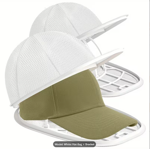 Sac de nettoyage pour casquettes de baseball, support de nettoyage pour casquettes, sac de nettoyage pour casquettes pour machines à laver - Product Image 2