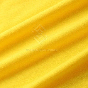 T-shirt uni pour homme en polyester/coton, manches courtes, vêtement décontracté basique, séchage rapide, écologique, respirant, en promotion - Product Image 5