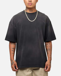 Camiseta Vintage con Efecto Desgastado por el Sol – Camiseta Casual Oversize de Moda con Logotipo Personalizado, Transpirable y de Alta Calidad OEM - Product Image 1