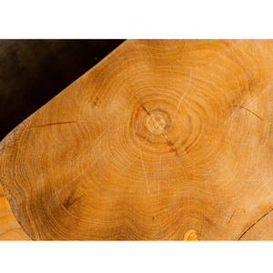 Table console ARTERRA en teck, artisanale, écologique, durable, pour salon, design rustique moderne - Product Image 3