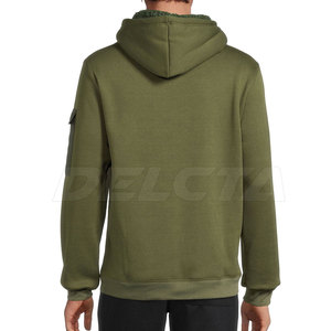 Solid Color Cotton Blended Lightweight Men Hoodies Professional Made Premium Quality Men Hoodies - Product Image 3