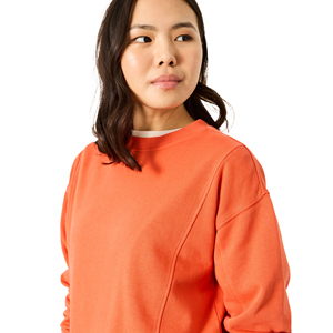 Sweat-shirt personnalisé pour femme, vente en gros, pull oversize à col rond en polaire, style décontracté streetwear, mode, gym, fitness, entraînement - Product Image 4