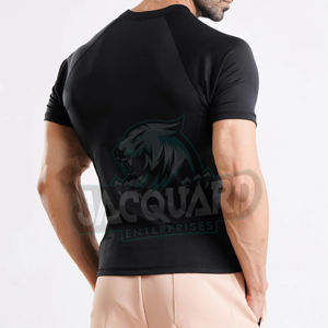 Camiseta personalizada hecha a medida con algodón premium. Camiseta de gimnasio suave, transpirable y perfecta para uso casual o en el gimnasio. Para hombre. - Product Image 5