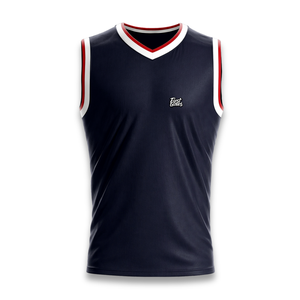 Conjunto de Camiseta de Baloncesto Retro Personalizada, Cuello en V, Sin Mangas, Uniforme Deportivo, Ropa Deportiva con Estampado de Equipo para Adultos - Product Image 5